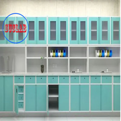 Bon prix Manche en acier complet Clinique de l'hôpital Meubles d'élimination de l'armoire Prix L 3000*W 600*H 850 à 900 mm Tripartite coulissante en ligne