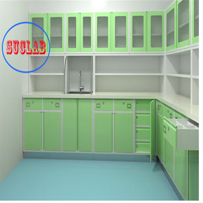 Bon prix Cabinet de rangement médical durable L 3000*W 600*H 850 à 900 mm avec charnière à 110 degrés en ligne