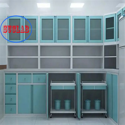 Bon prix Clinique de l'hôpital en acier complet meubles de traitement armoire charnière 110 degré L 3000*W 600*H 850-900mm en ligne