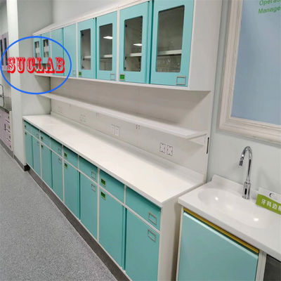 Bon prix Trois sections Slider Clinique de l'hôpital Meubles de traitement des postes de travail pour le contrôle des déchets sûrs en ligne