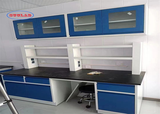 Bon prix Silent Rail Chimique Bureau de laboratoire Meubles de laboratoire Malaisie avec épave en résine époxy et charnière en acier inoxydable en ligne