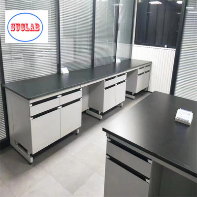 Bon prix Laboratoire de chimie Bureau de travail en acier Meubles de laboratoire en bois Matériaux en PP et armoires multiples pour vos besoins de laboratoire en ligne