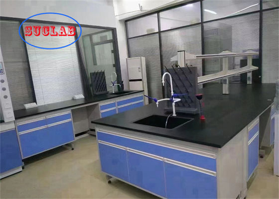 Bon prix Tableau de travail de laboratoire de chimie Banque d'île de laboratoire avec charnière DTC105 DEG en ligne