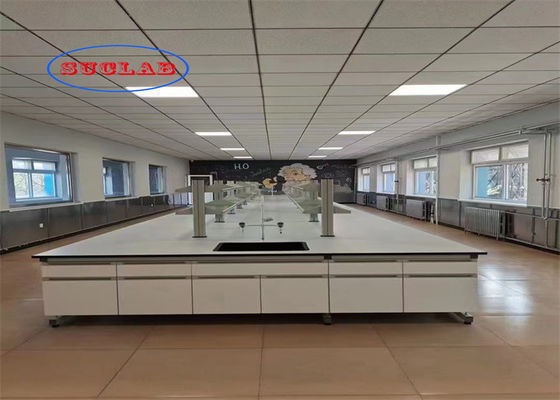 Bon prix DTC105 DEG équipement de laboratoire de chimie à charnière banc de travail protection incendie et plateaux de travail à résine multiple en ligne