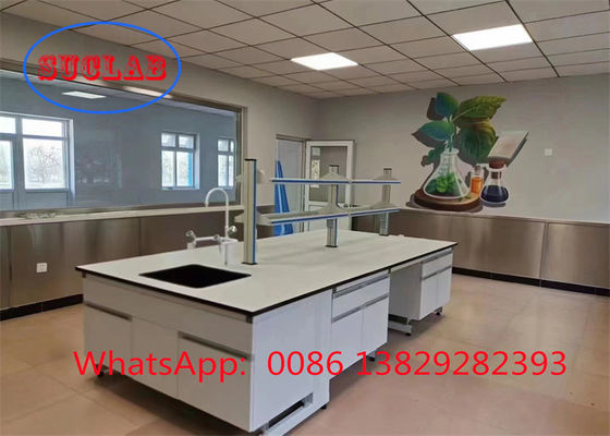 Bon prix Résistant au feu Laboratoires de chimie Bancs et armoires et charnières DTC105 DEG Résistant aux produits chimiques en ligne