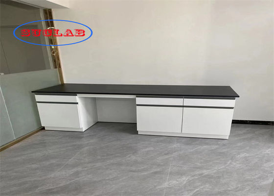 Bon prix Bench de laboratoire de chimie en acier complet pour l'hôpital DTC 16 pouces trois sections SILENT RAIL Applied Range hôpital en ligne