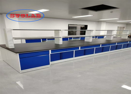 Bon prix Taille et couleur en tant que position de laboratoire Bancs de laboratoire médicaux en acier complet avec tiroirs Prix pour l'utilisation de laboratoire scolaire et hospitalier en ligne