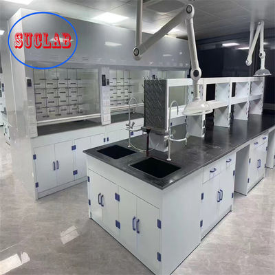 Bon prix Meubles de laboratoire de chimie en polypropylène personnalisable Hong Kong Pour la sécurité et le stockage en ligne