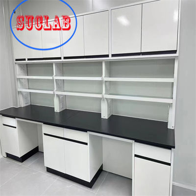 Bon prix Prix du banc de laboratoire modulaire rectangulaire de chimie avec dimension personnalisable L*1500/750 W *800/850 mm H évier en résine époxy en ligne