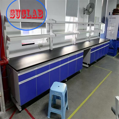 Bon prix Conception de meubles de laboratoire modulaires personnalisables Hong Kong bois d'acier OEM / ODM acceptable en ligne