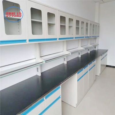 Bon prix Excellent service à la clientèle Laboratoire de chimie Table de travail Fourniture de matériaux en bois et quelques assemblages nécessaires en ligne