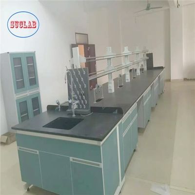 Bon prix Fabricants de meubles de laboratoire avec une surface de travail en stratifié résistante aux produits chimiques et une sécurité élevée en ligne
