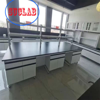 Bon prix Tableau de travail de laboratoire de chimie Fabricant Haute sécurité et efficacité avec table de travail en résine phénolique en ligne