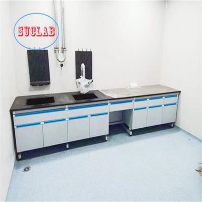 Bon prix Fabricant de bancs de travail de laboratoire de chimie à haute sécurité et résistant aux produits chimiques pour les expériences de laboratoire en ligne