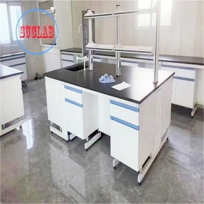 Bon prix Fabricants de meubles de laboratoire chimique sur mesure Plateforme en résine phénolique en ligne