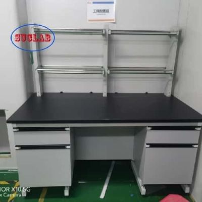 Bon prix Banque de laboratoire de chimie de Chine Hong Kong avec charnière en acier inoxydable et comptoirs phénoliques en ligne
