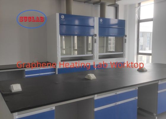 Bon prix Couchage au graphène chauffage de laboratoire de chimie banc L*1500/750 W *800 /850 mm H ou personnalisable blanc/ bleu/ jaune/ noir en ligne