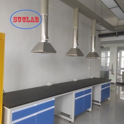 Bon prix Grossiste de paillasse de laboratoire de chimie avec corps en laiton et noyau de valve en céramique DTC Rail silencieux à trois sections de 16 pouces Blanc/Bleu/Jaune/Noir en ligne