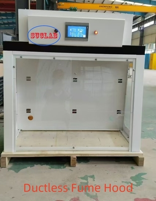 Bon prix Fabricants de hottes aspirantes sans conduit en acier complet, alimentation 220V/50Hz, ventilateur anti-corrosion en PP pour l'extraction sûre des fumées chimiques pour les laboratoires de chimie et scolaires en ligne