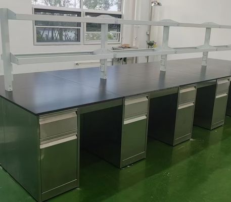 Bon prix Stainless Steel Lab Bench Makers 300kg Load Capacity Steel Worktop for Food & Hospital Resarch Laboratory en ligne