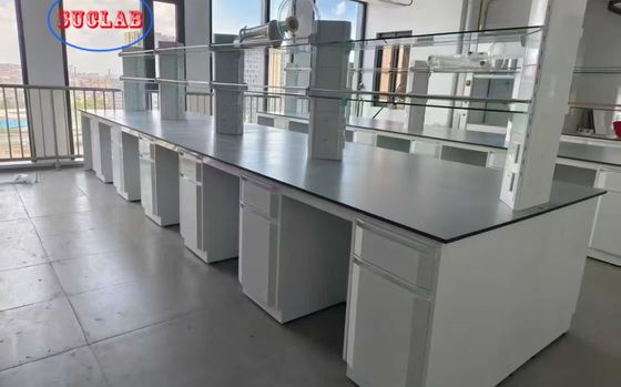 Bon prix Upgrade Your Lab with Modern and Durable Powder Coating Laboratory Workstation Furniture en ligne