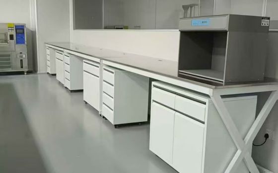 Bon prix Fabricants de postes de travail personnalisables pour laboratoire de chimie avec dimension L*1500/750 W *800 /850 mm H en ligne