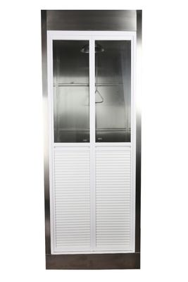 Bon prix Pomme de douche en acier inoxydable, murale, douches de sécurité pour cabine, adaptées aux environnements industriels en ligne