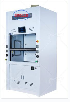 Bon prix Hotte de laboratoire à prix d'usine avec système de contrôle par micro-ordinateur intégré et réservoir épurateur de fumées en ligne